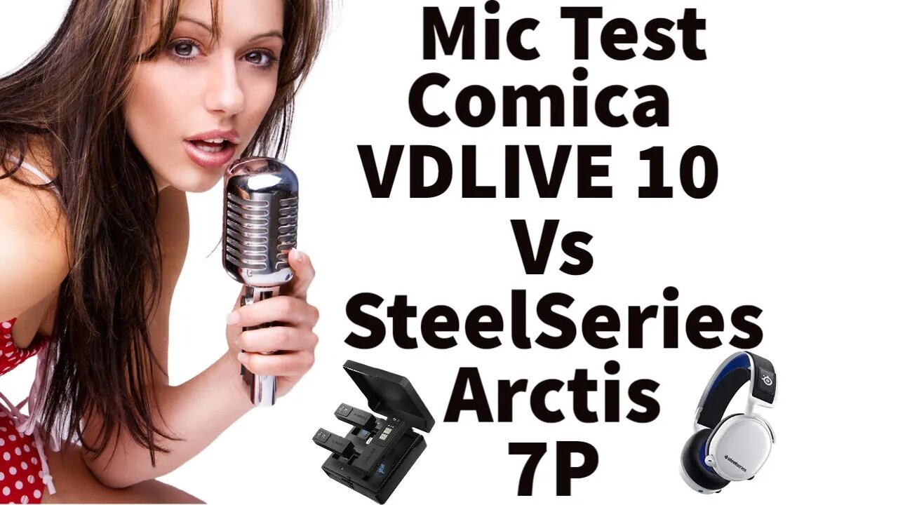 Comica VDLIVE10 Wireless Lavalier Microphone Test