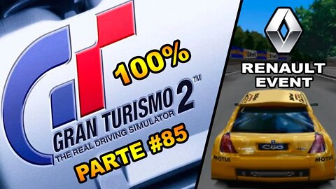 [PS1] - Gran Turismo 2 - [Parte 85] - Simulation Mode - Renault Event - Clio Cup