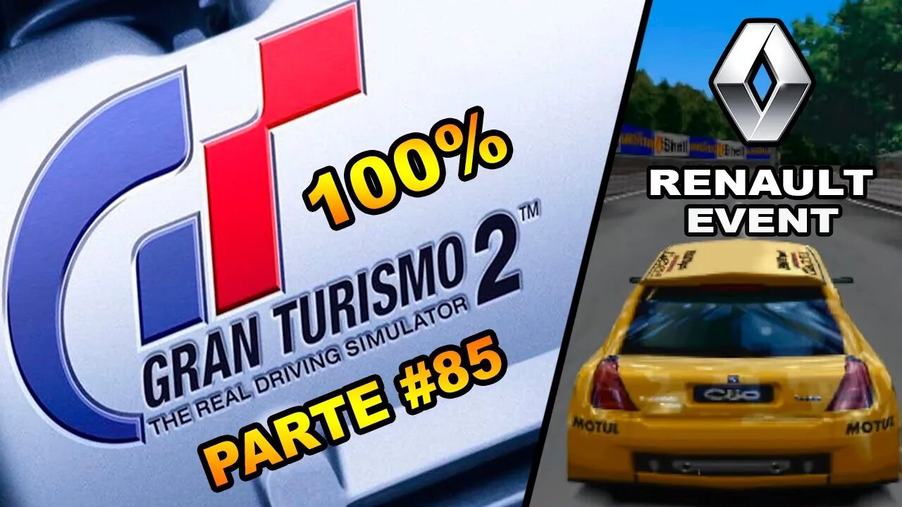 [PS1] - Gran Turismo 2 - [Parte 85] - Simulation Mode - Renault Event - Clio Cup