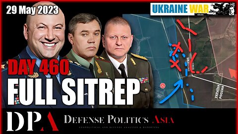 MOSCOW ATTACKED BY MASS DRONES ATTACK; Russia strikes 3 Air Bases [ Ukraine SITREP ] Day 460 (29/5)