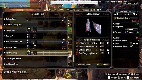 Finally working on my element builds for SNS #MHRise