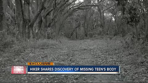 Hiker that found Janessa Shannon's body talks