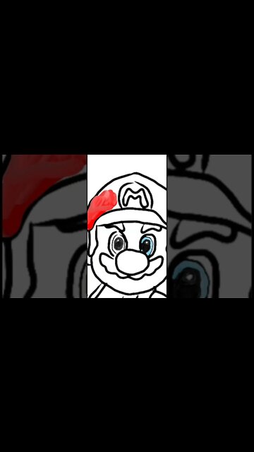 Drawing Mario from Scratch... #mario #mariomovie #nintendo #art