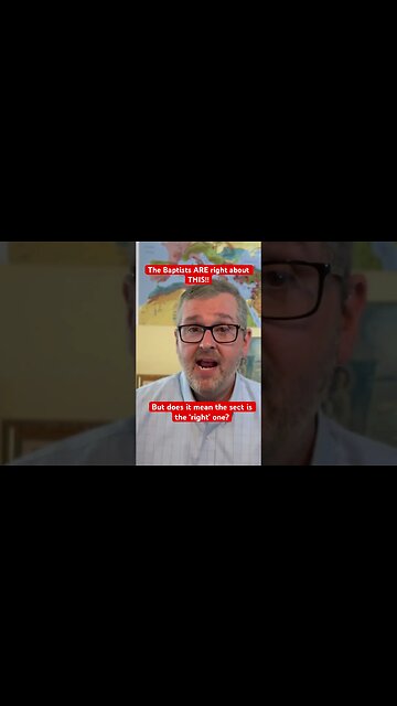 ✝️The Baptists are Right About This!✝️ #bible #baptist #churchhistory #apologetics