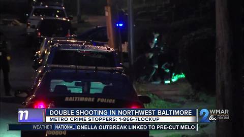 Double Shooting in Northwest Baltimore