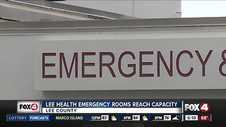 Long ER wait times in Lee County