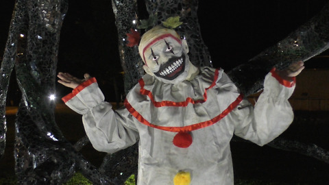 Twisty the Killer Clown Attacks Kids!