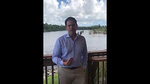 Rubio at St. Lucie Lock & Dam to Survey Algae Bloom