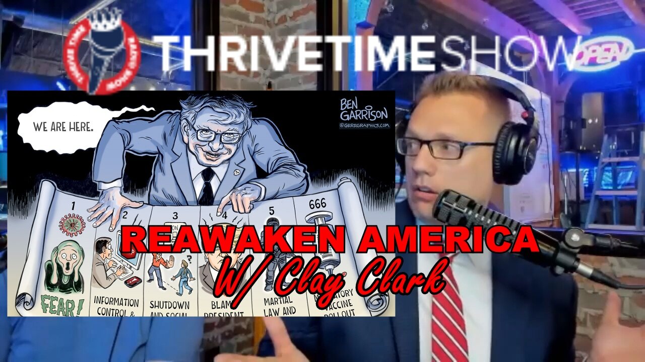 The Clay Clark "Reawaken America" Video Banned From Youtube