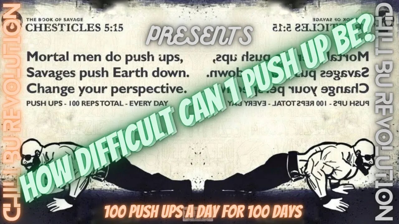 How Difficult Can 1 Push Up Be?