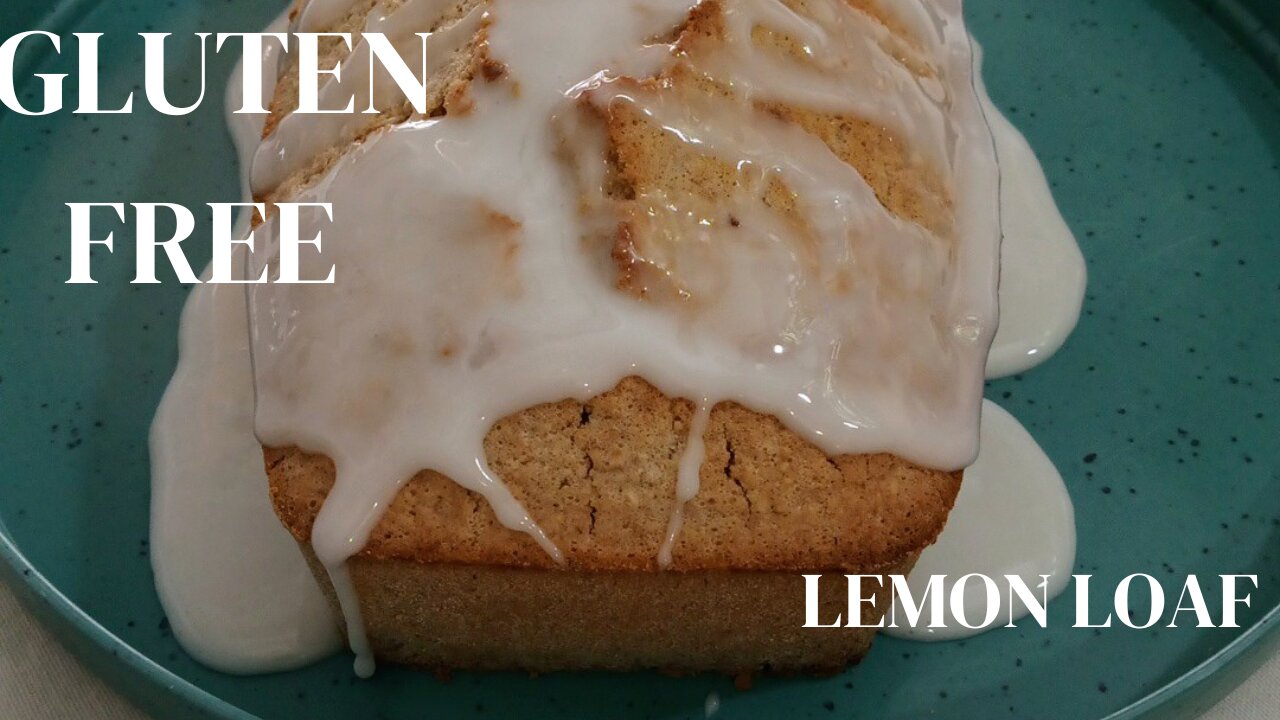 Gluten free Oatmeal Lemon Bread Loaf