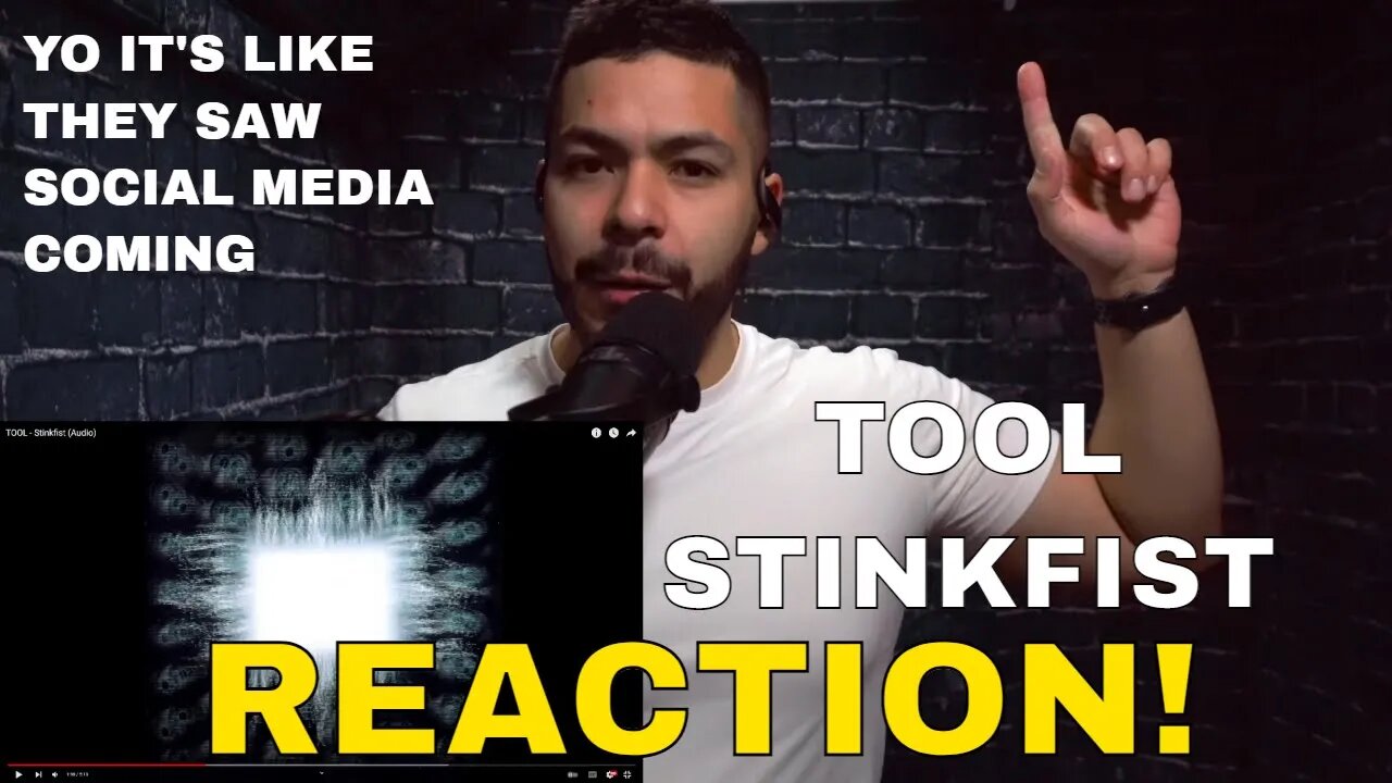 TOOL - Stinkfist First Time (Reaction!) | Prophetic words