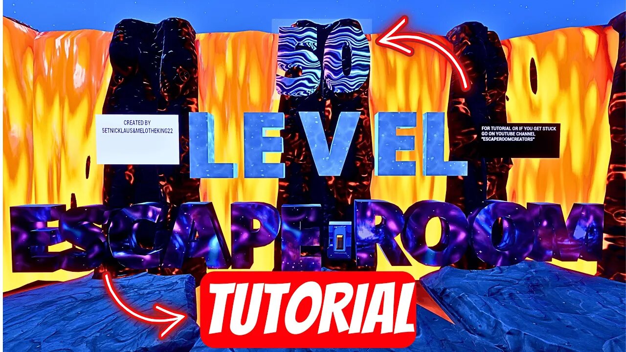 50 Level Escape Room - Escape Room Creator