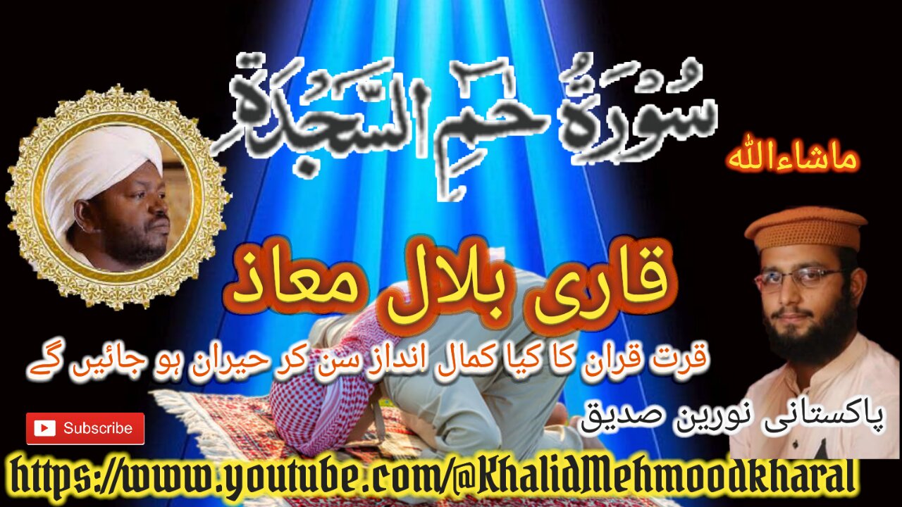 (41) Surat-Ha-Meem-Assajdah| Qari Bilal as Shaikh | BEAUTIFUL RECITATION | Full HD |KMK