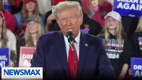 Trump: We're way leading, all we have to do is close it out