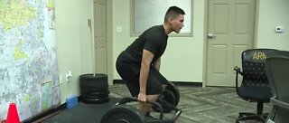 Las Vegas valley man loses over 100lbs to serve in US Army