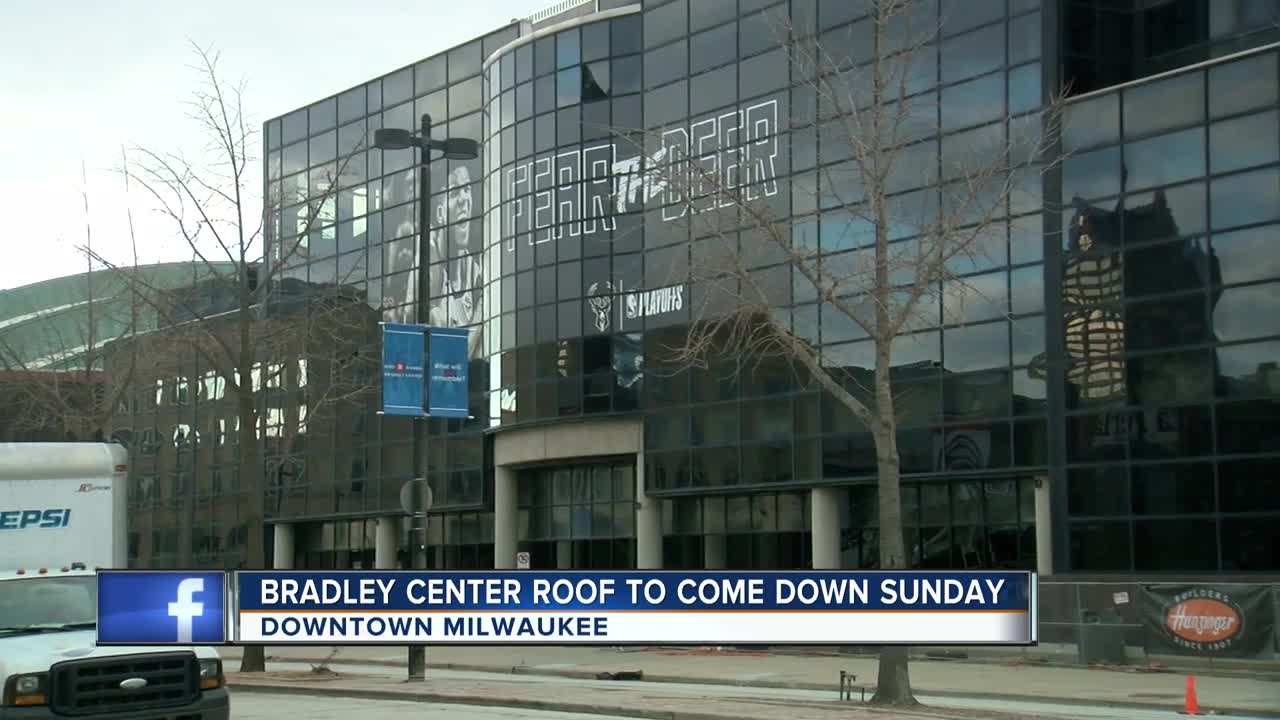 Bradley Center to be imploded this weekend