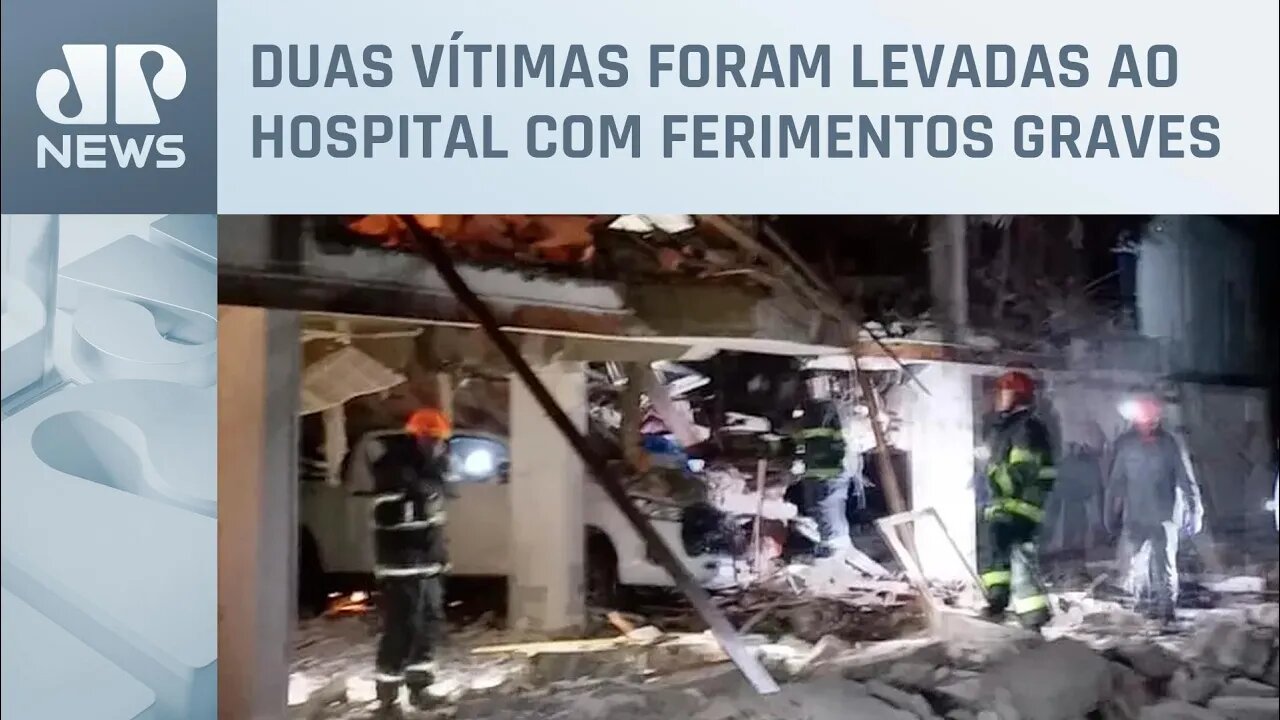 Explosão de gás em condomínio atinge 10 apartamentos em Campos do Jordão (SP)