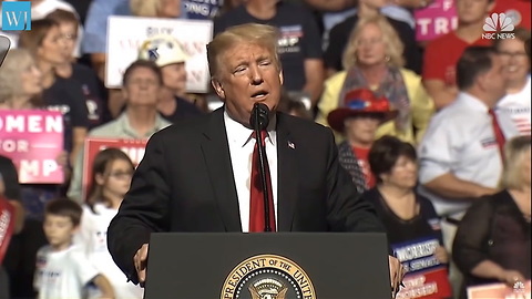 Trump Gives Impassioned Speech on What a Vote for Kavanaugh Would Really Do