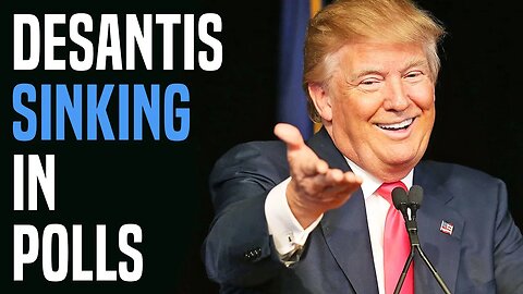 DeSantis COLLAPSING in '24 polls as Trump KEEPS SURGING