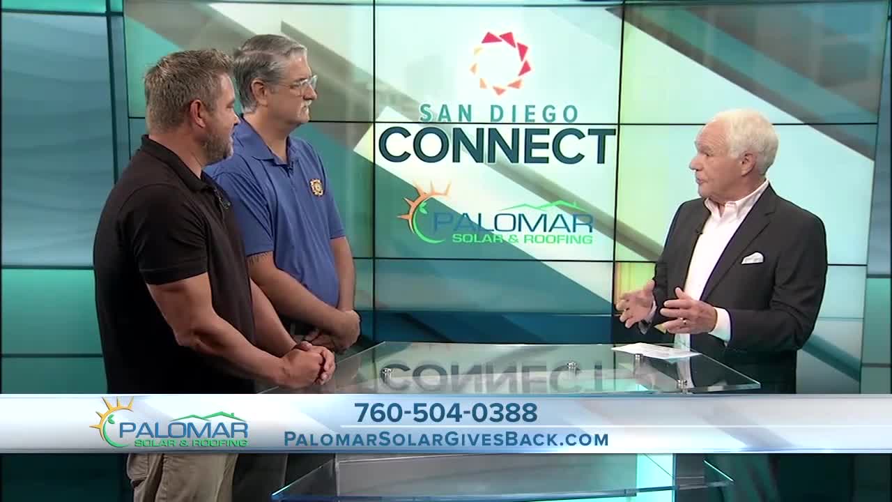 Palomar Solar & Roofing is giving away a free home rooftop solar system to a lucky veteran!