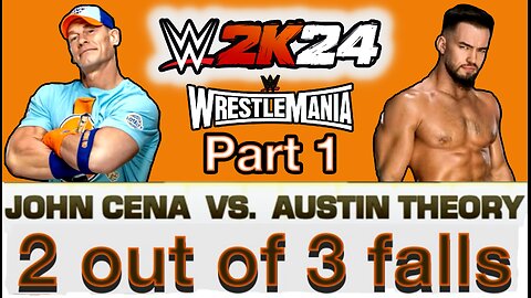 WWE 2K24, WrestleMania Part 1, HD 720p