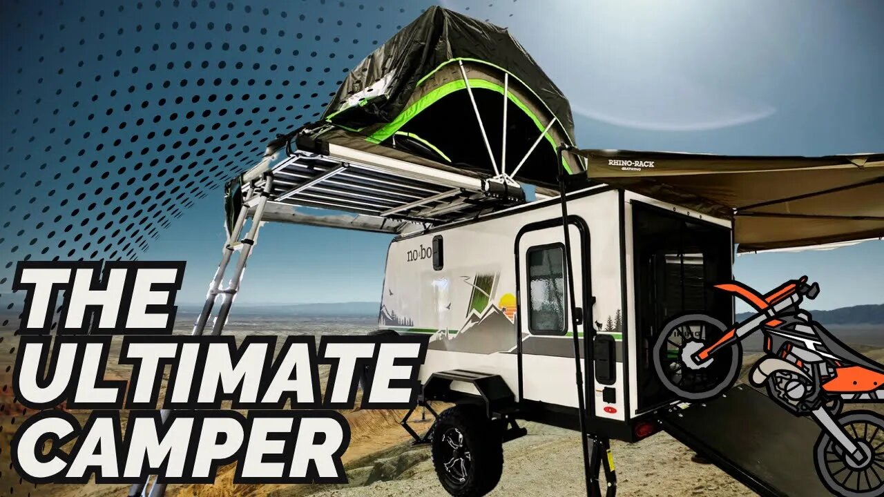 Ultimate All-In-One Compact Camper! Must See This! Forest River No Boundaries 10.6