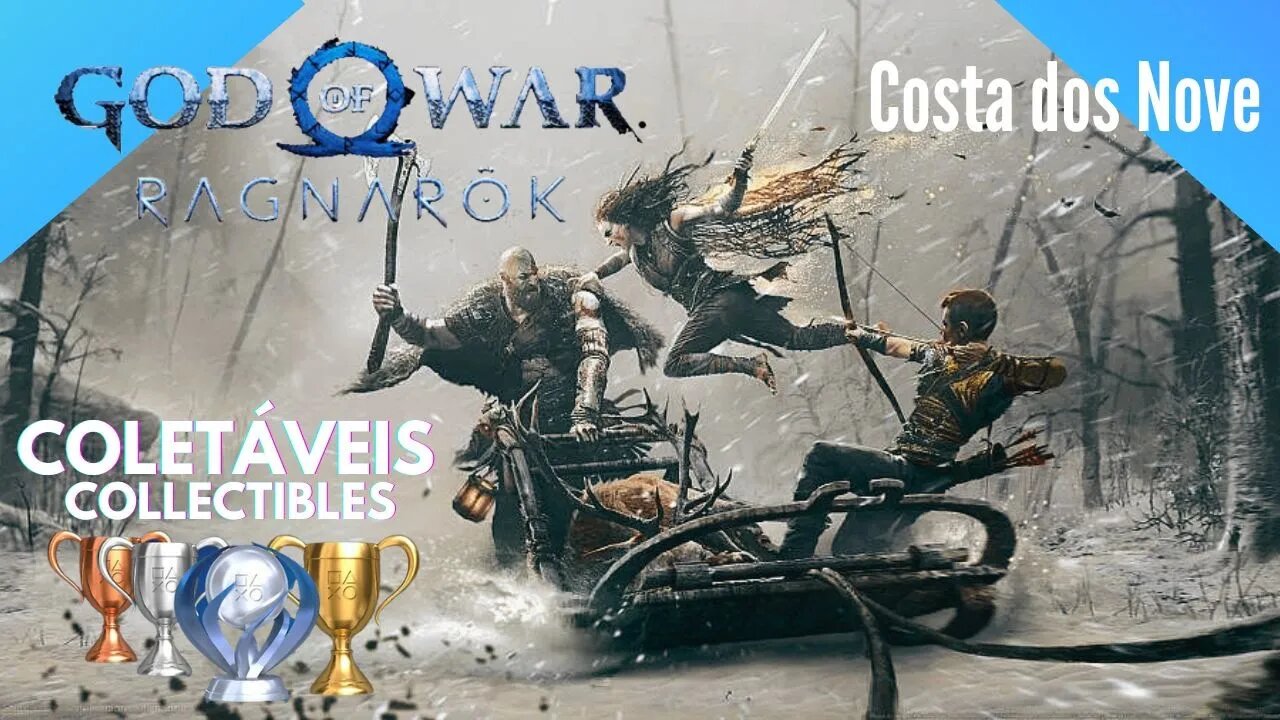 God Of War: Ragnarök: Costa dos Nove| COLETÁVEIS | COLLECTIBLES | 4k-PTBR #18