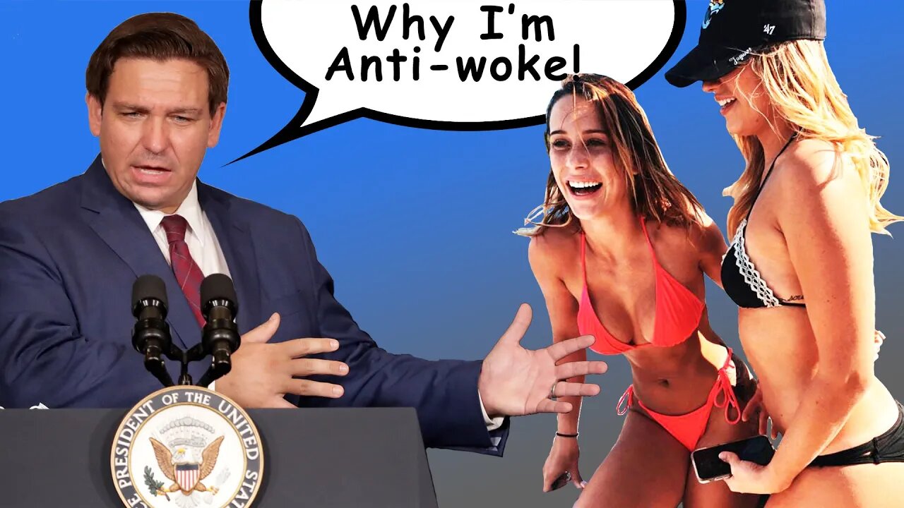 DESANTIS Called ANTI-WOKE For All the Wrong Reasons!!