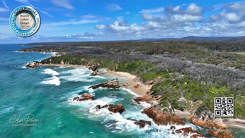 High Tide South Betka Beach 23 January 2023 by drone 4k