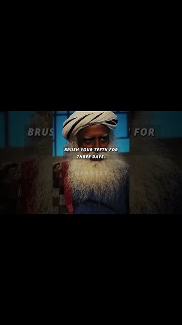 Imagine Not Brushing Your Teeth for 3 Days 👃 - Sadhguru #shorts