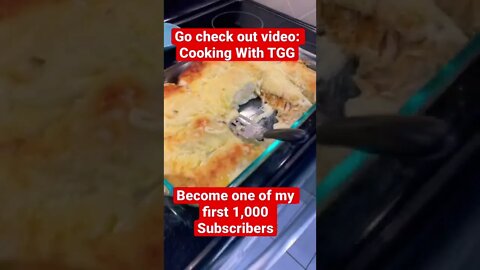 Video now up on YouTube Channel: Cooking With TGG.