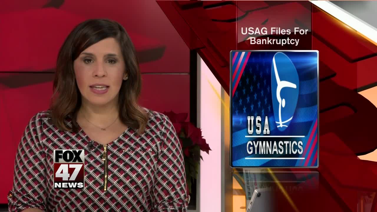 USA Gymnastics declares bankruptcy