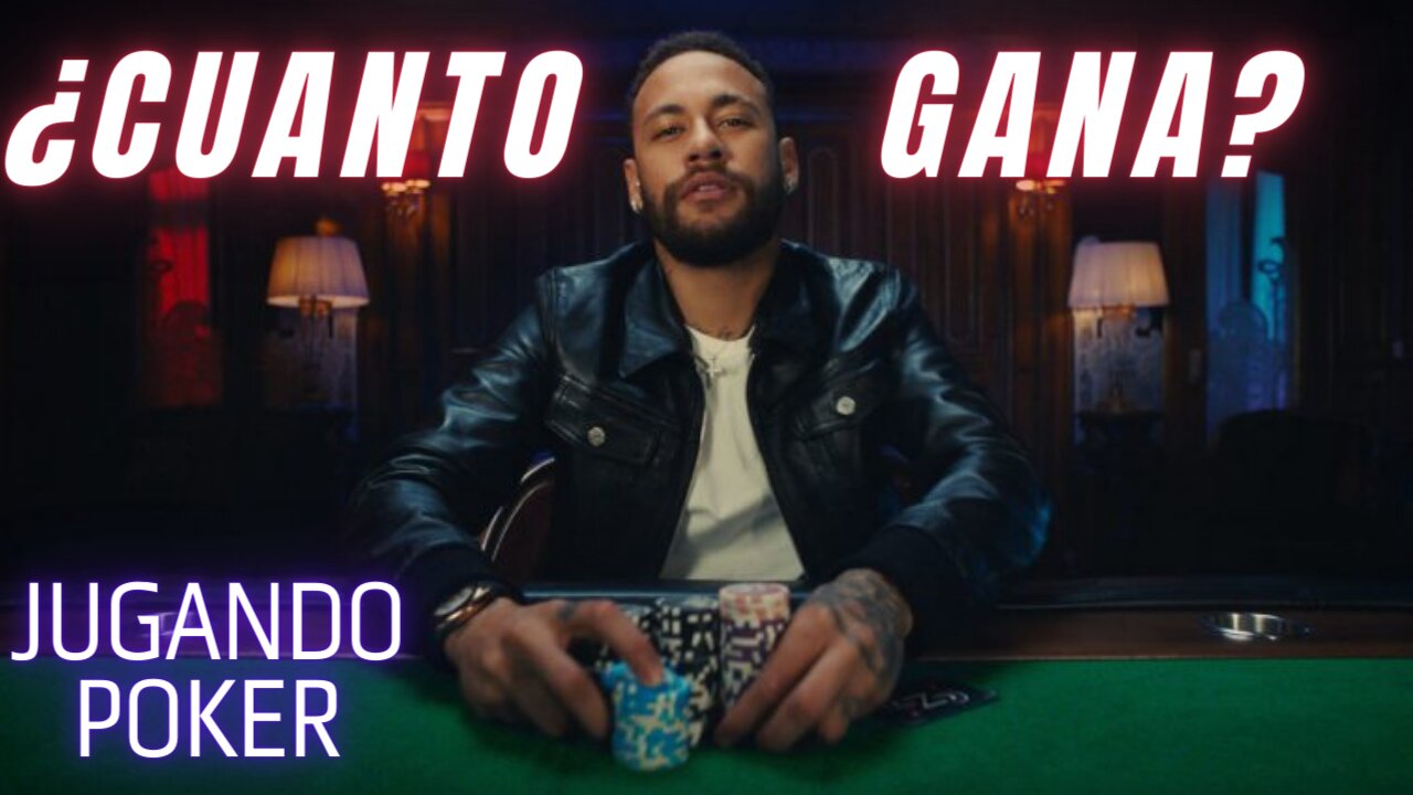 ¿Qué TAN BUENO es Neymar JUGANDO AL POKER?