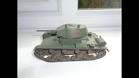 T-26 1/35 (Welded Hull) Model Featuring Campbell The Toast