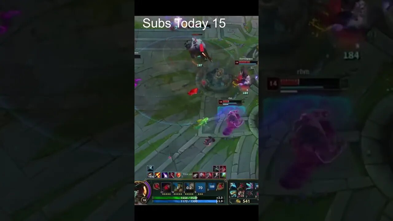 Bacca DMG - solarbacca - League of Legends #shorts