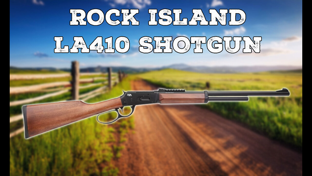 The Rock Island LA410 .410GA Lever Action Shotgun