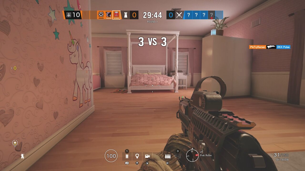 Rainbow 6 Siege: Destroying OPFOR in Custom Games