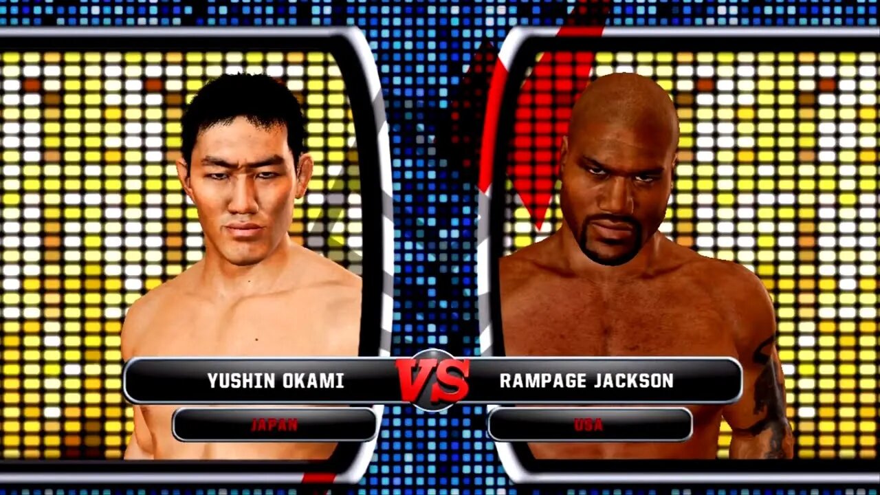 UFC Undisputed 3 Gameplay Rampage Jackson vs Yushin Okami (Pride)