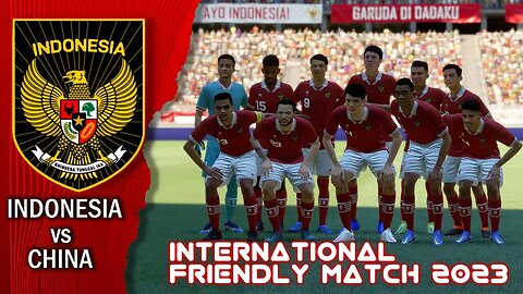 Uji Coba 2023 | Indonesia vs China | Fifa 22 Gameplay