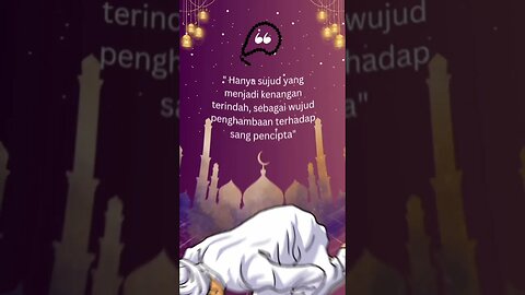 sujud adalah kenangan terindah
