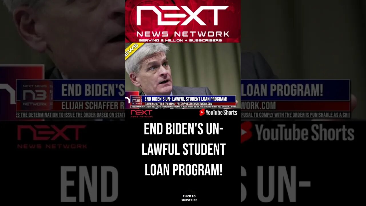 End Biden's Un- lawful Student Loan Program! #shorts