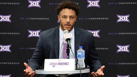 Kansas State Football | Adrian Martinez highlights from 2022 Big 12 Media Days