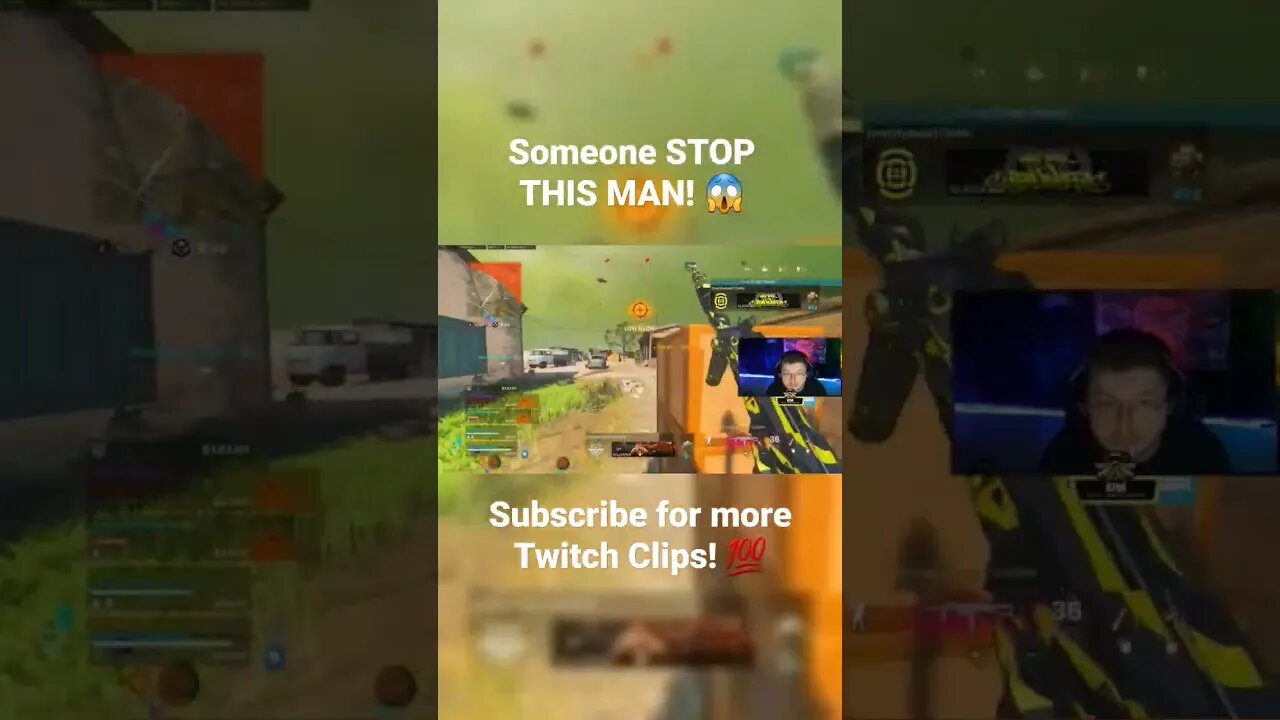 This Twitch Streamer is UNSTOPPABLE in Warzone. (Call of Duty Warzone) #shorts #warzone