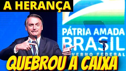 Bolsonaro quebrou a Caixa pra se reeleger - e não conseguiu