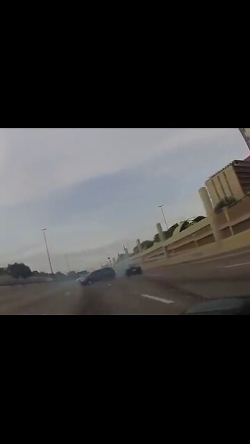 Dashcam Footage of NFL's Rashee Rice's Car Crash