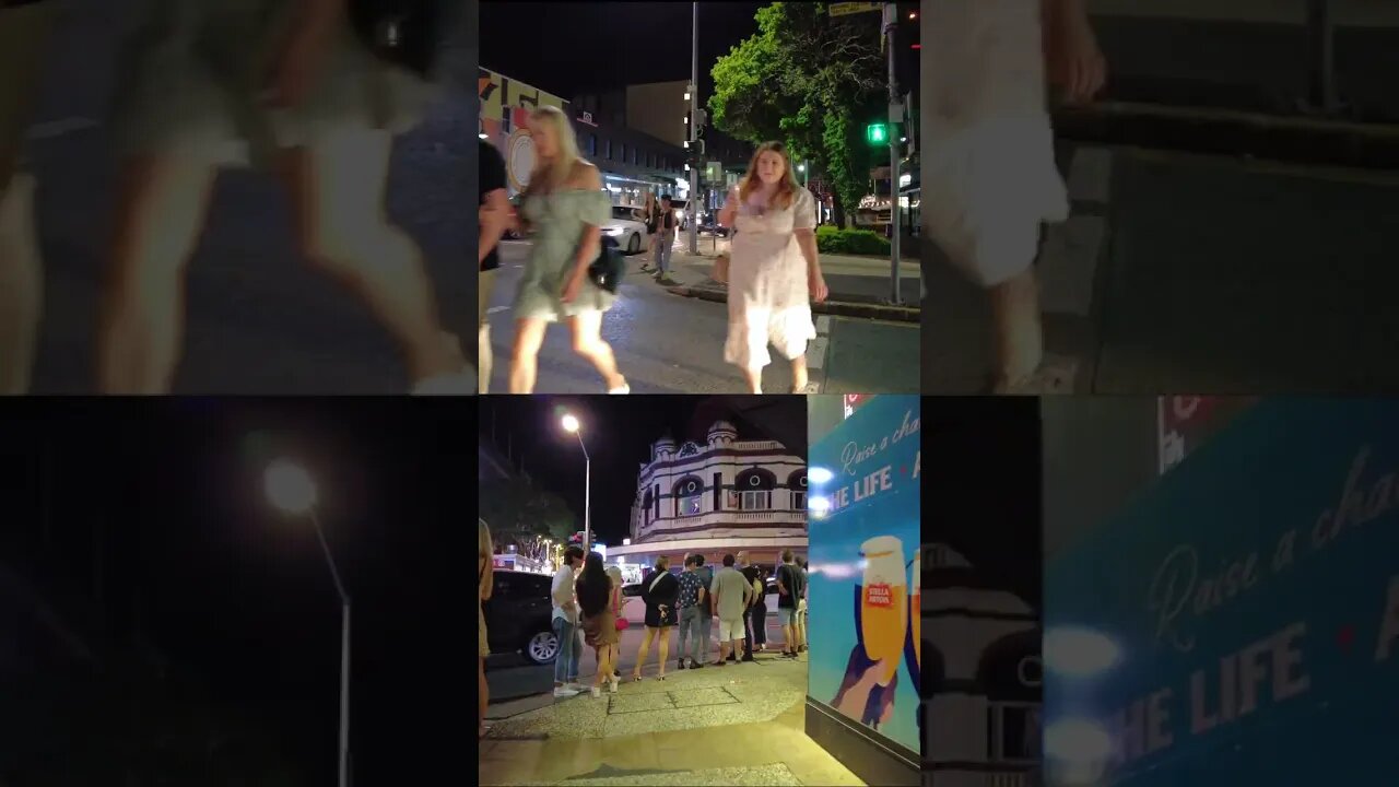 Australian Nightlife in Brisbane || Fortitude Valley || QLD