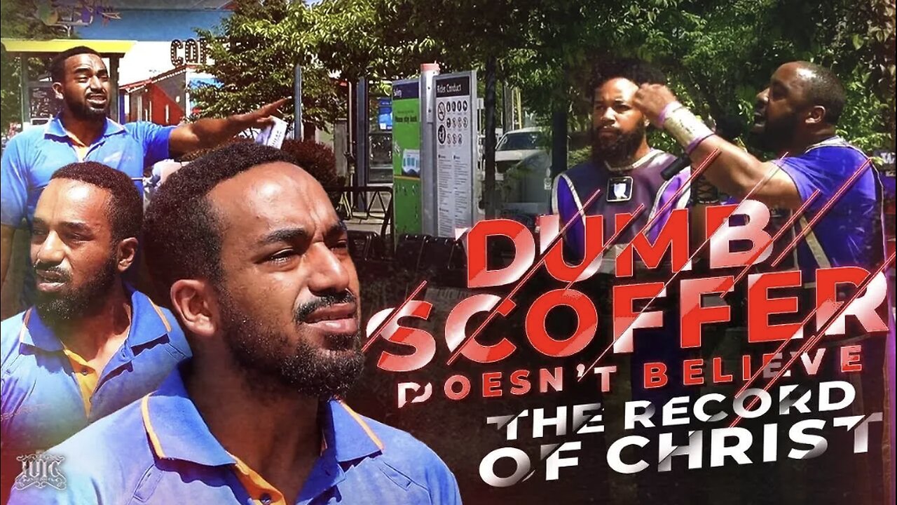 DUMB SCOFFER DOESNT BELIEVE THE RECORD OF CHRSIT