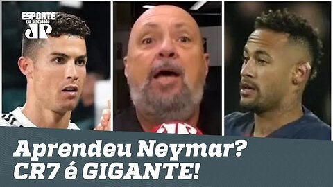 APRENDEU como se faz, Neymar? Cristiano Ronaldo é GIGANTE! | Nilson Cesar