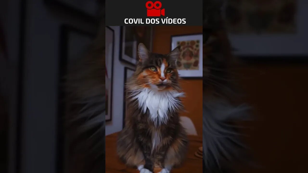 gato de propaganda de ração